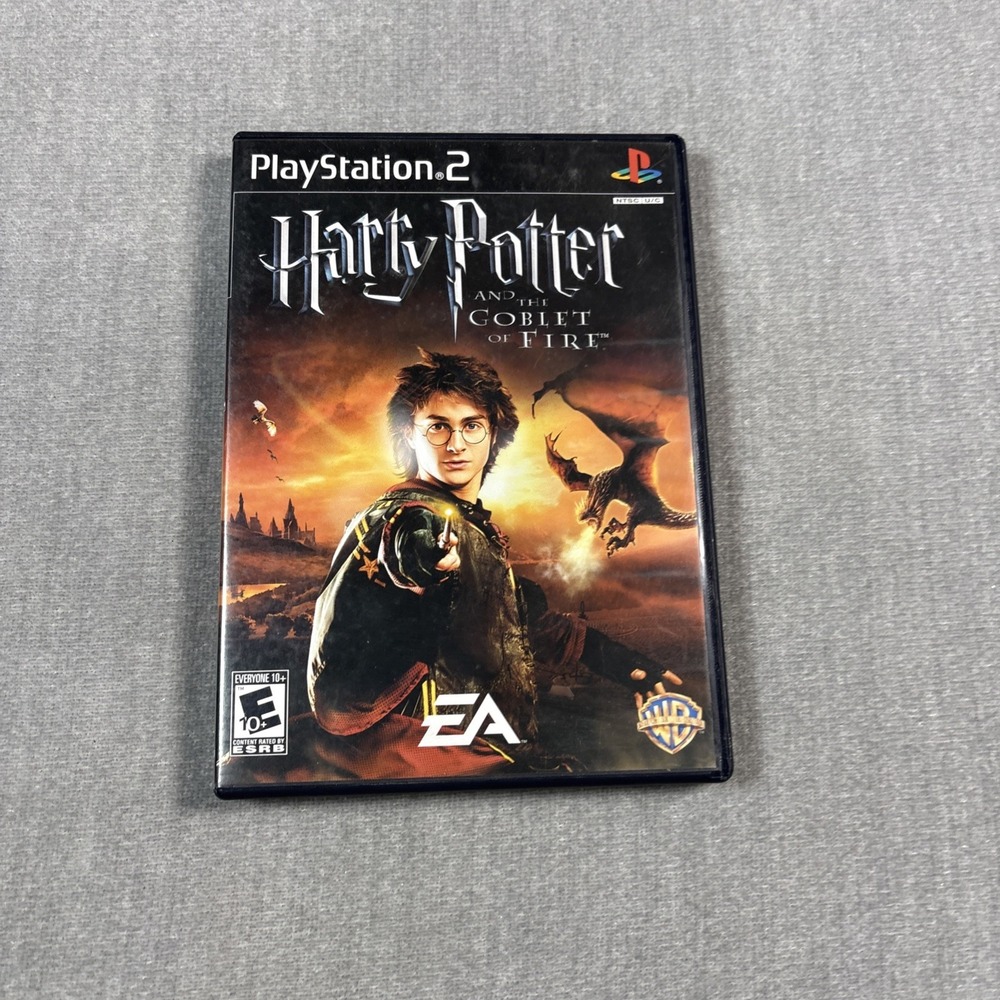 Harry Potter and the Goblet of Fire Sony PlayStation 2 PS2 2005 EA Games NTSC